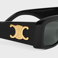 Triomphe XL 01 sunglasses in Acetate - BLACK / GOLD -  - 2 | CELINE