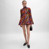 mini robe jacquard polyamide - BLACK/MULTICOLOR -  - 1 | CELINE