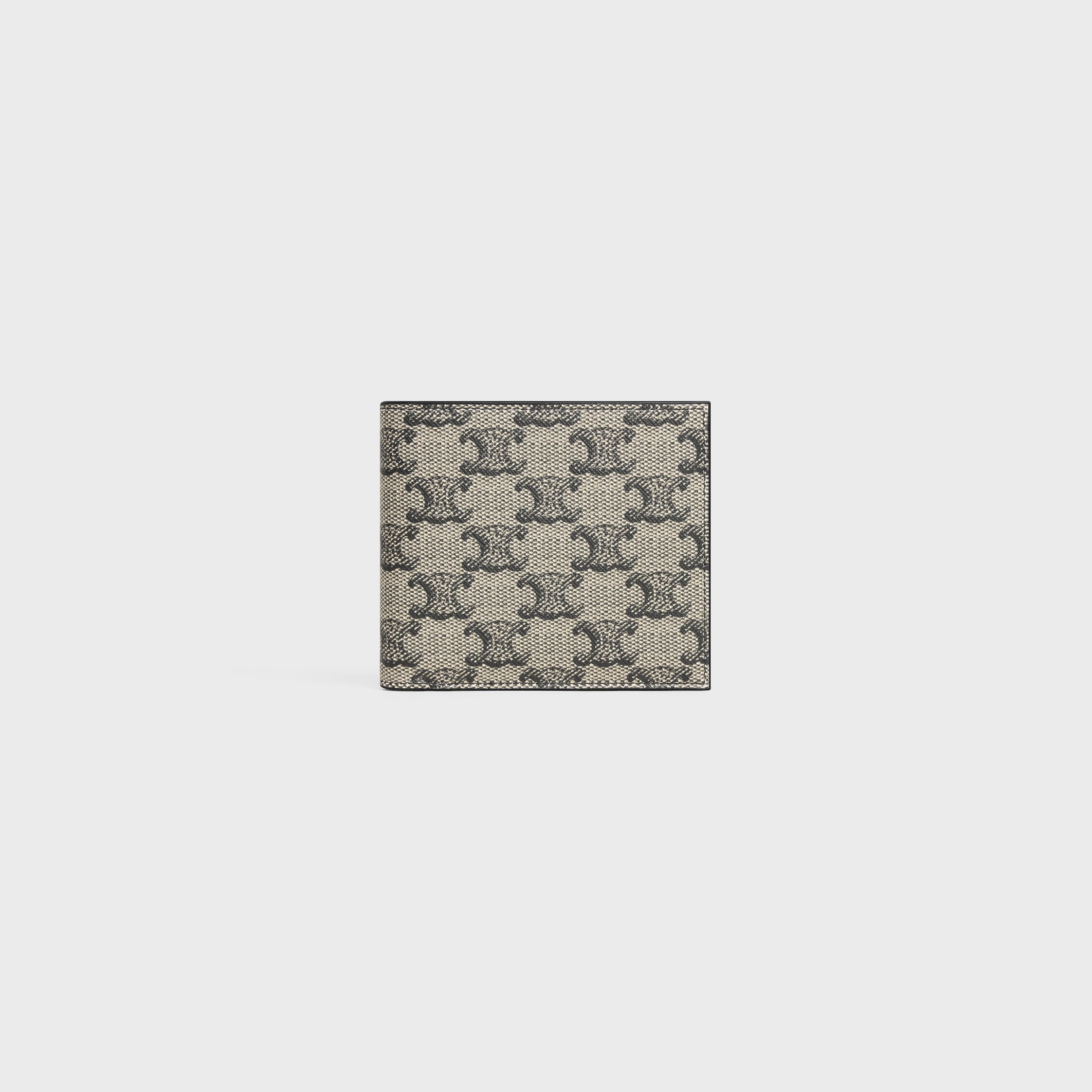 Celine 上品 Triomphe Canvas ウォレット Women's Small Triomphe wallet in Triomphe canvas | CELINE | 24S