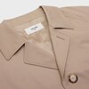 oversized mac coat in technical cotton - BEIGE -  - 3 | CELINE