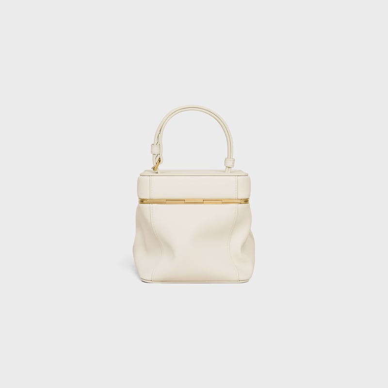 CUBE Veau Souple - BLANC COTON - SACS &Agrave; L'&Eacute;PAULE - 1 | CELINE