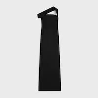 dress IN wool and silk cady - BLACK -  - 2 | CELINE