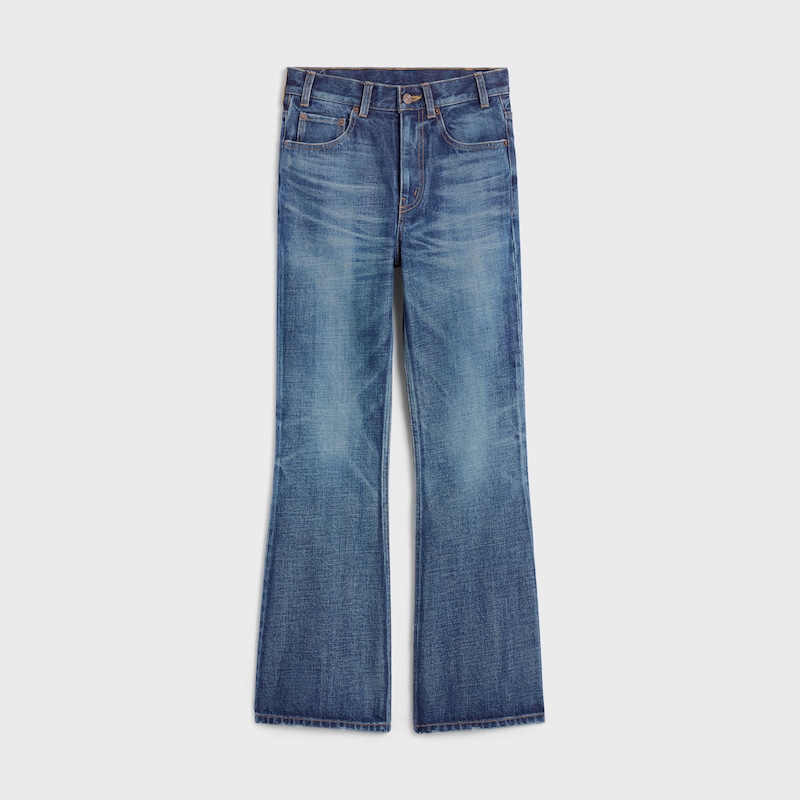 bootcut jeans in dark union wash denim - DARK UNION WASH -  - 1 | CELINE