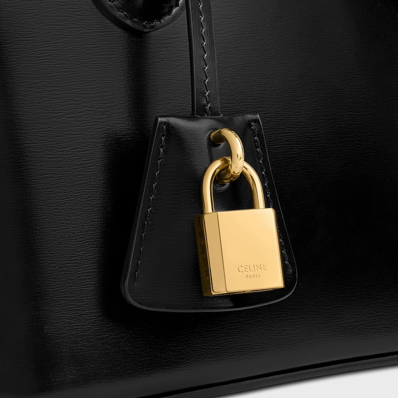 TEEN HONORINE BAG IN shiny calfskin - BLACK - CROSS-BODY BAGS - 1 | CELINE