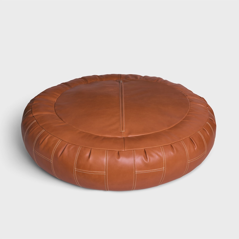Dog matress in smooth calfskin - TAN - DOG ACCESSORIES - 1 | CELINE