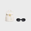 CELINE 보니 백팩 - 부드러운 카프스킨 - 라이스 - CELINE WOMEN COLLECTION - 5 | CELINE