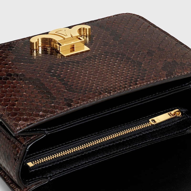 틴 가란스 백 - 파이톤 - 히커리 - 트리옹프 - 1 | CELINE