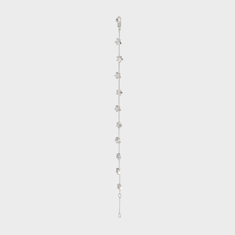 Etoile Celine Multi Stars Bracelet in White Gold and Diamonds - White Gold and White -  - 1 | CELINE