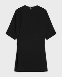 wrap dress IN CADY - BLACK -  - 2 | CELINE