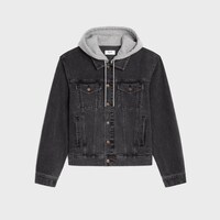 Charcoal Wash洗水牛仔布Trucker外套 - Charcoal Wash洗水 -  - 1 | CELINE