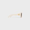 Triomphe 06 Sunglasses in Acetate - IVORY -  - 4 | CELINE