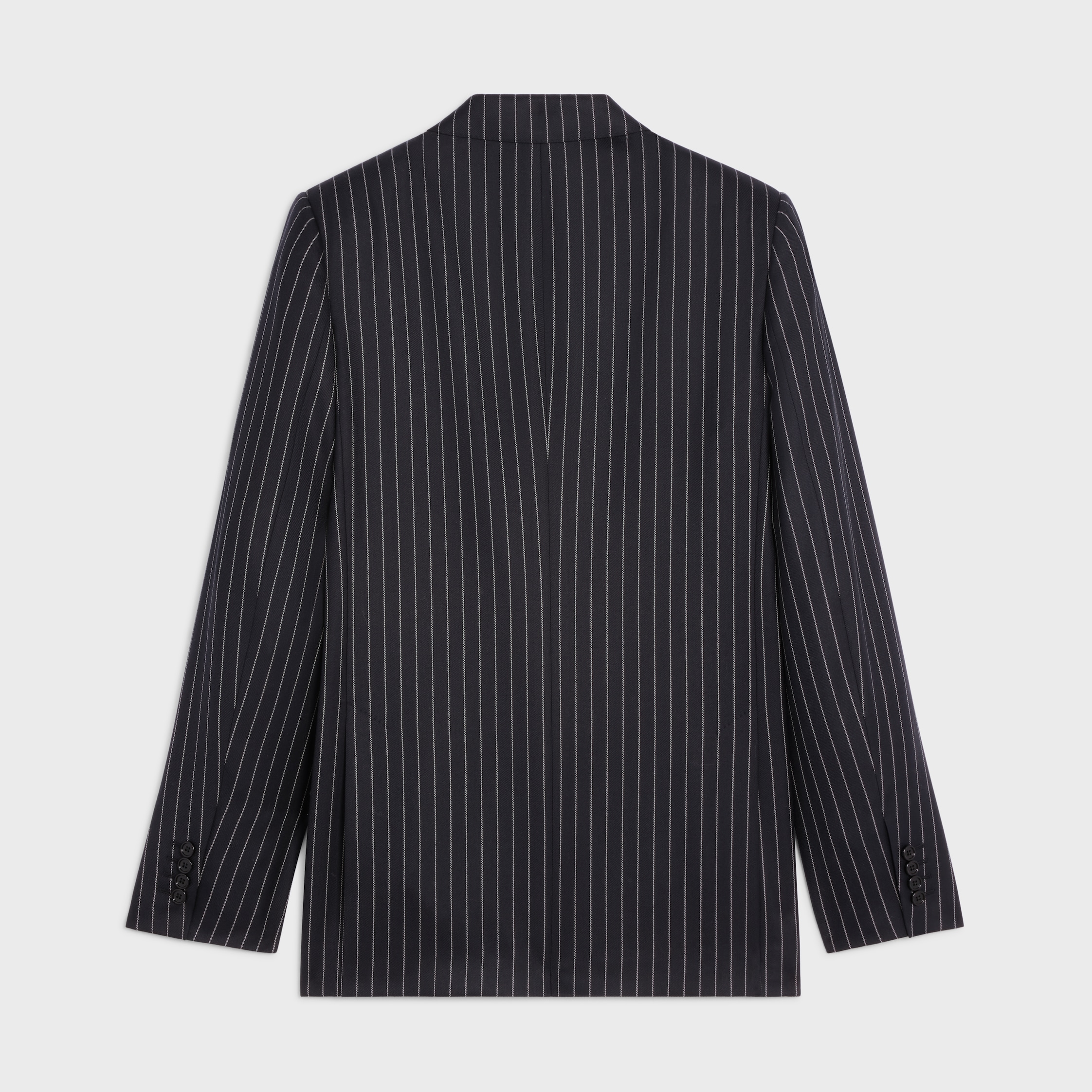 【日本入手困難】CAMDEN JACKET IN STRIPED WOOL GABARDINE CAMDEN JACKET IN STRIPED WOOL GABARDINE - | CELINE