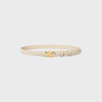 Small 18MM Triomphe Belt in Taurillon Leather - PAMPA -  - 1 | CELINE