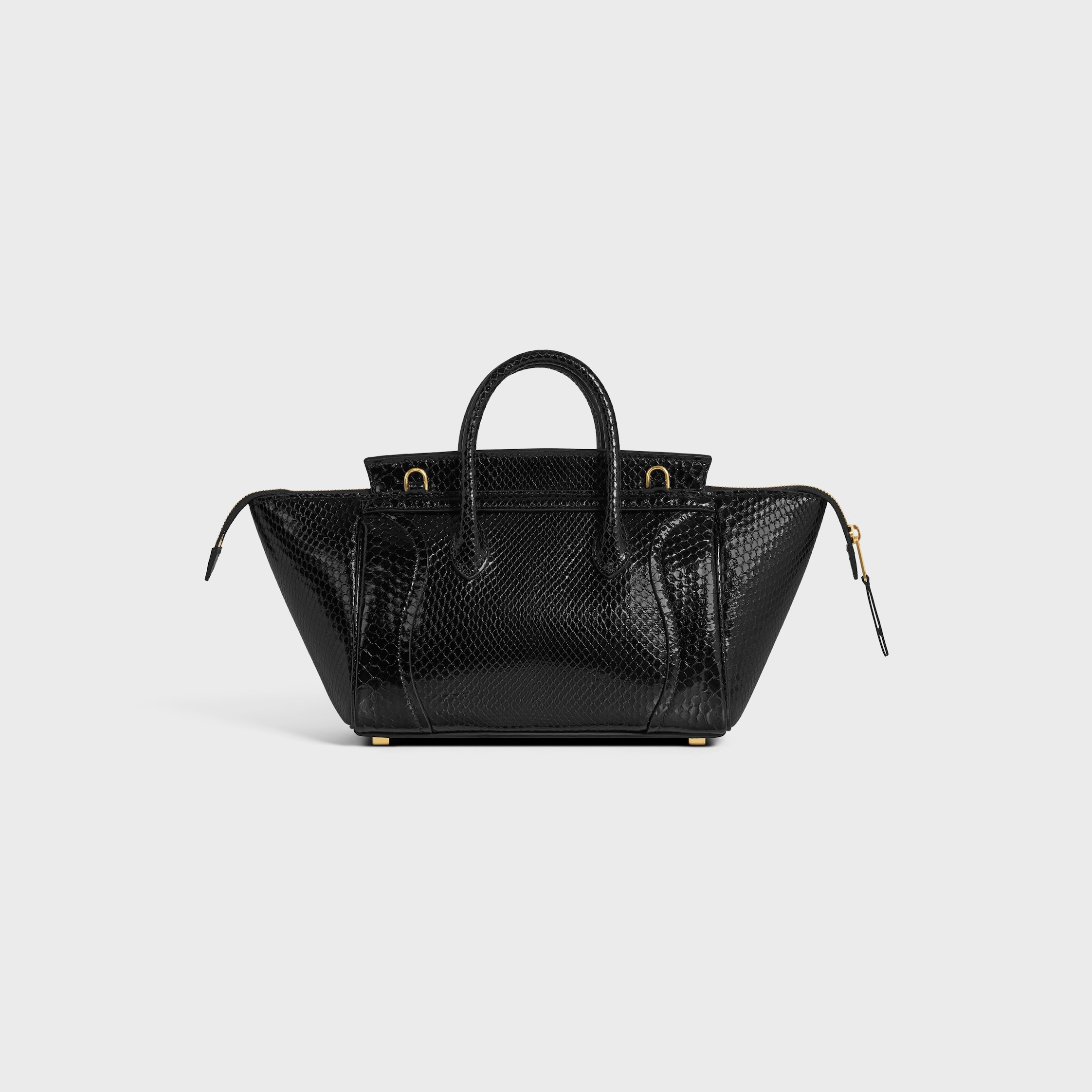 LITTLE LUGGAGE IN PYTHON - BLACK | CELINE