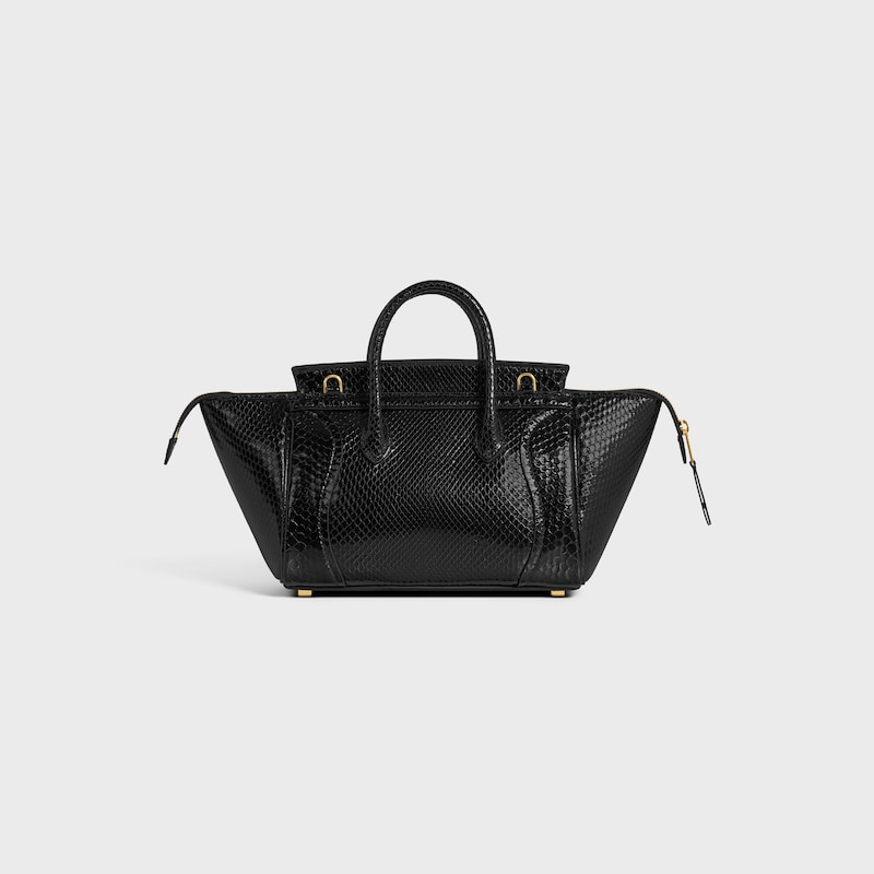 LITTLE LUGGAGE IN PYTHON - BLACK - LUGGAGE - 1 | CELINE