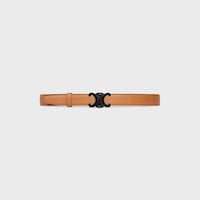 Reversible Strap 25MM IN Natural Calfskin and Triomphe Canvas -  -  - 2 | CELINE