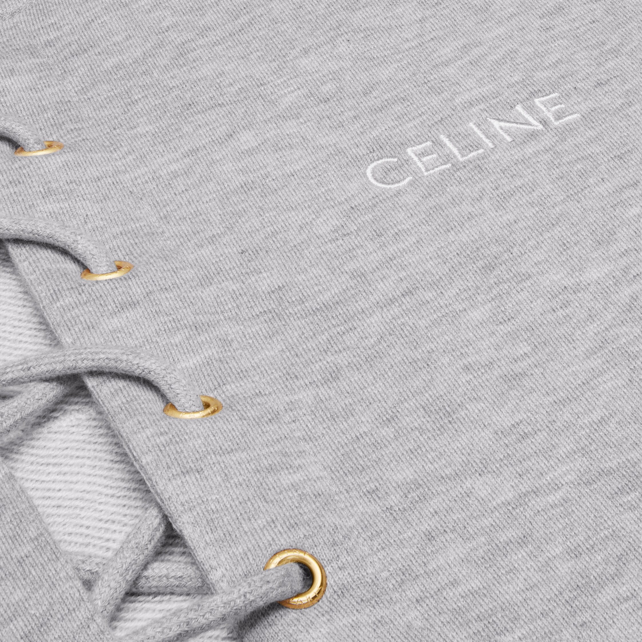 CELINE PARIS ルーズ スウェットシャツ / コットン & カシミア