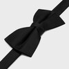bow tie IN silk twill - BLACK -  - 3 | CELINE