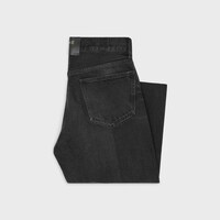boyfriend jeans 001 in denim - MAX BLACK WASH -  - 2 | CELINE