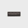 DICES CASE IN TRIOMPHE CANVAS - BLACK / WHITE - HOME - 1 | CELINE