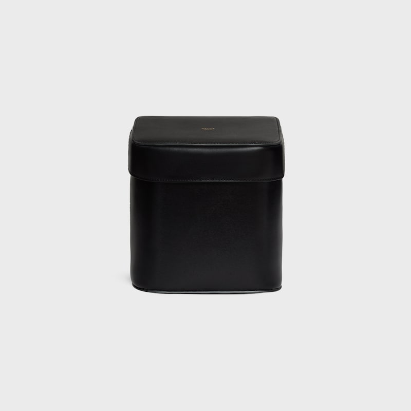 Large Box in Shiny Calfskin - BLACK - HOME - 1 | CELINE