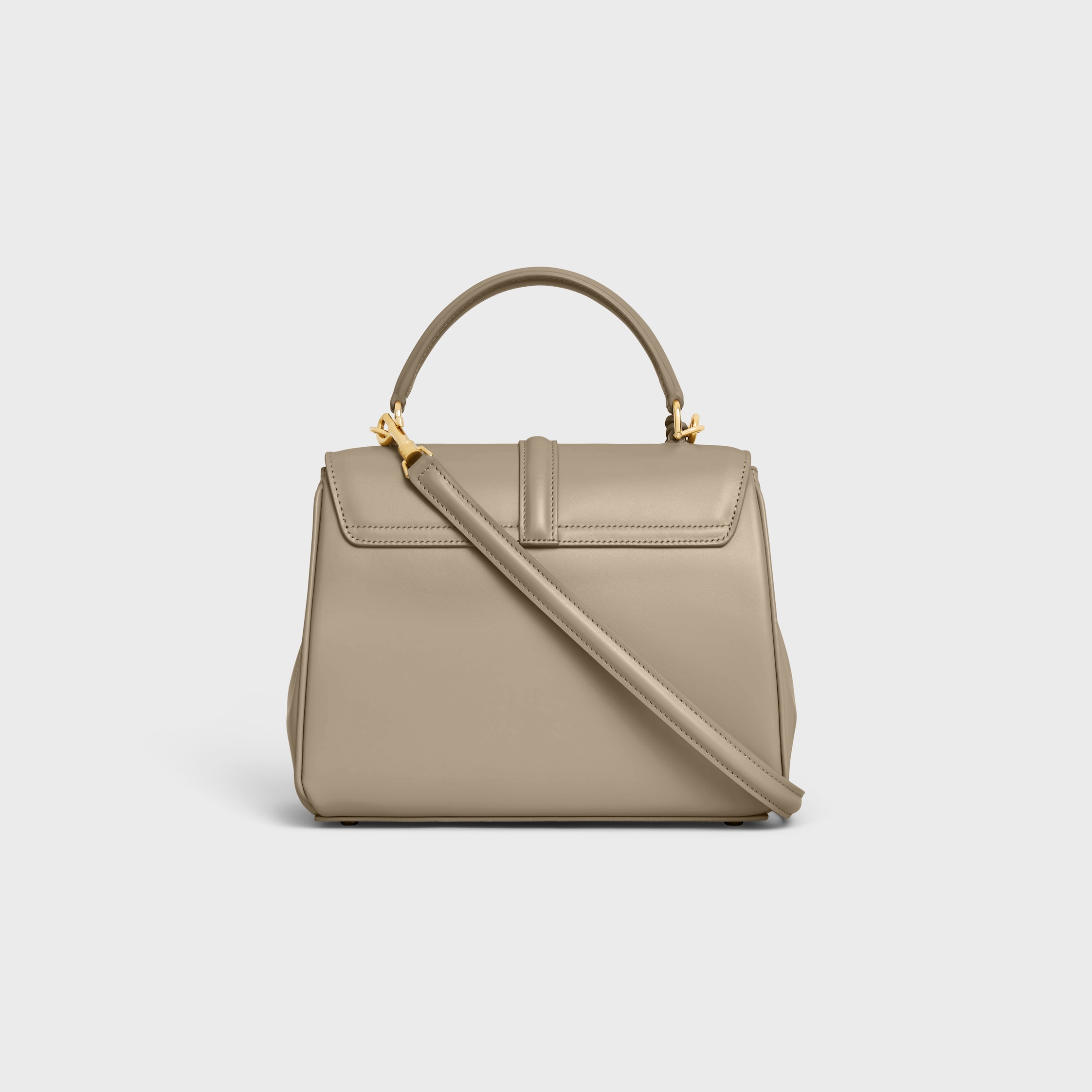 【日本入手困難】SMALL 16 BAG IN SATINATED CALFSKIN MINI 16 IN satinated calfskin - Bleached Pink | CELINE