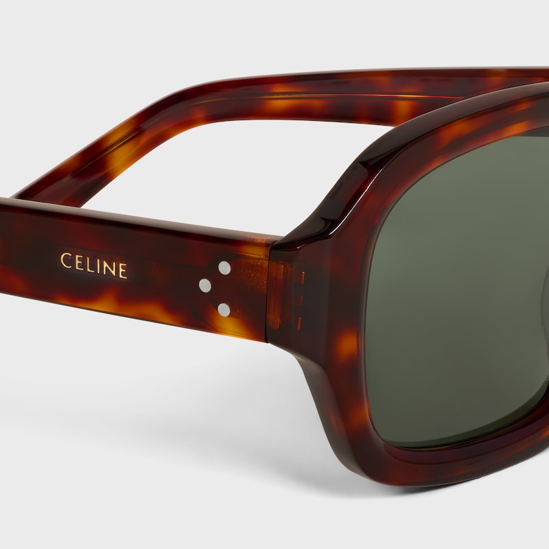 Black Frame 62 sunglasses in Acetate - RED HAVANA -  - 1 | CELINE