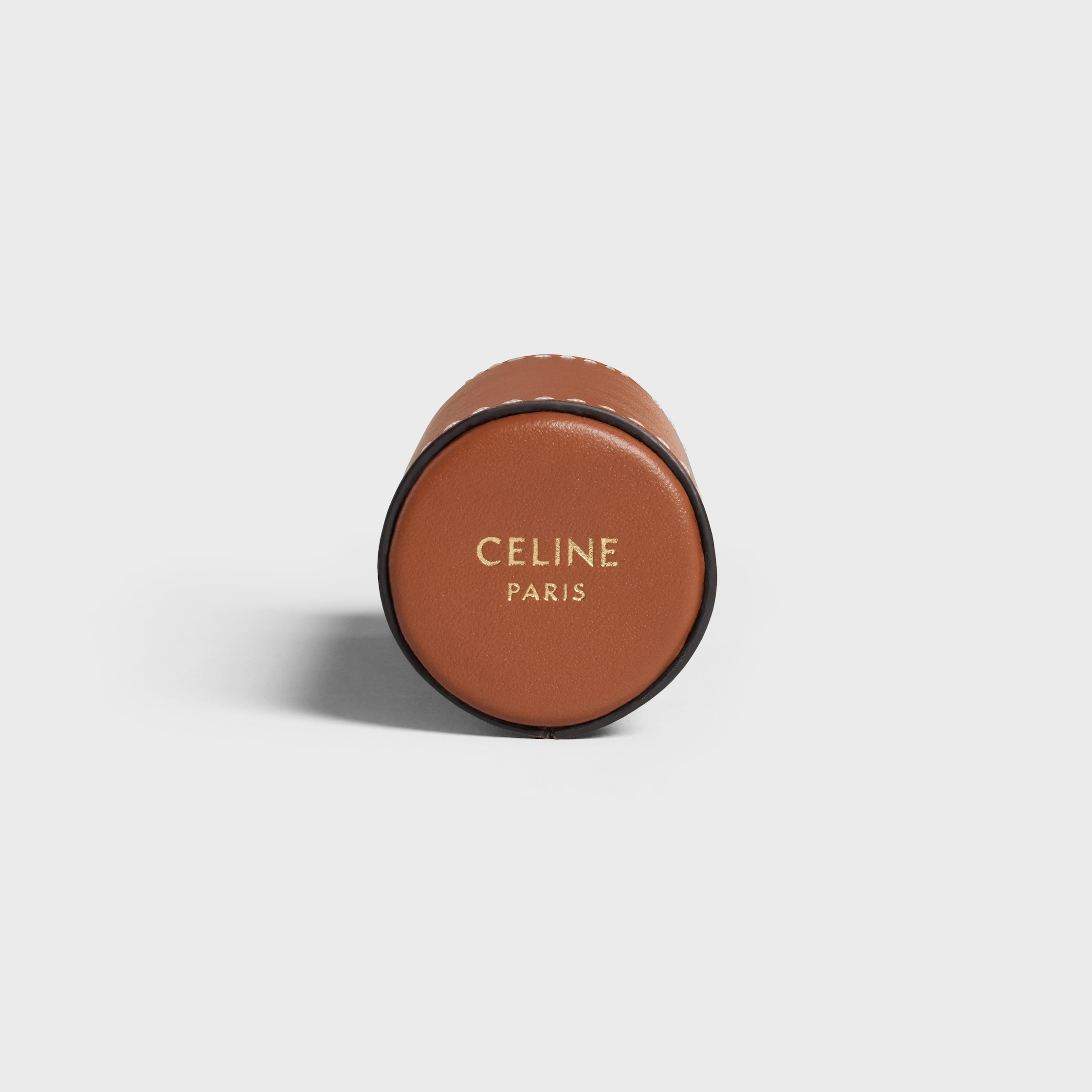 TRAVEL SPRAY Case in Smooth Calfskin - TAN | CELINE
