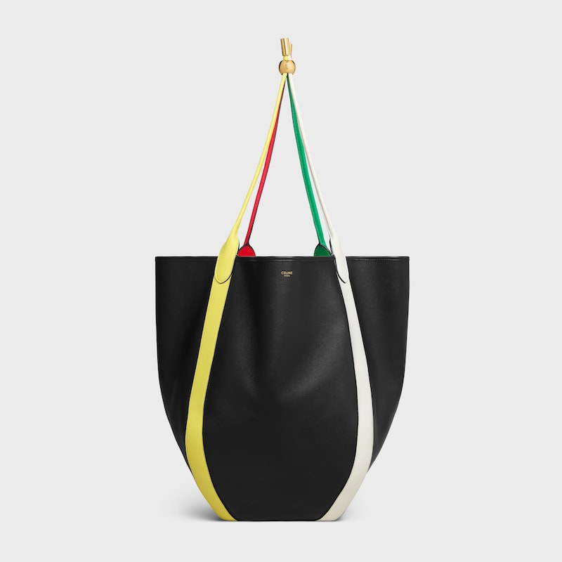 LARGE DROP BUCKET BAG IN SMOOTH CALFSKIN - MULTICOLOR - HOBO AND TOTE BAGS - 1 | CELINE