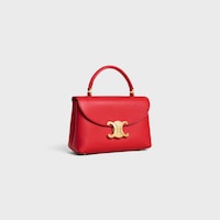 SAC NINO TEEN VEAU SOUPLE Grain&eacute; - ULTRA ROUGE - NINO - 2 | CELINE