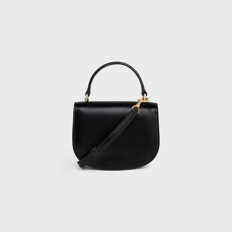 MINI BESACE CLEA IN SHINY CALFSKIN - BLACK - ESSENTIAL GIFTS - 1 | CELINE