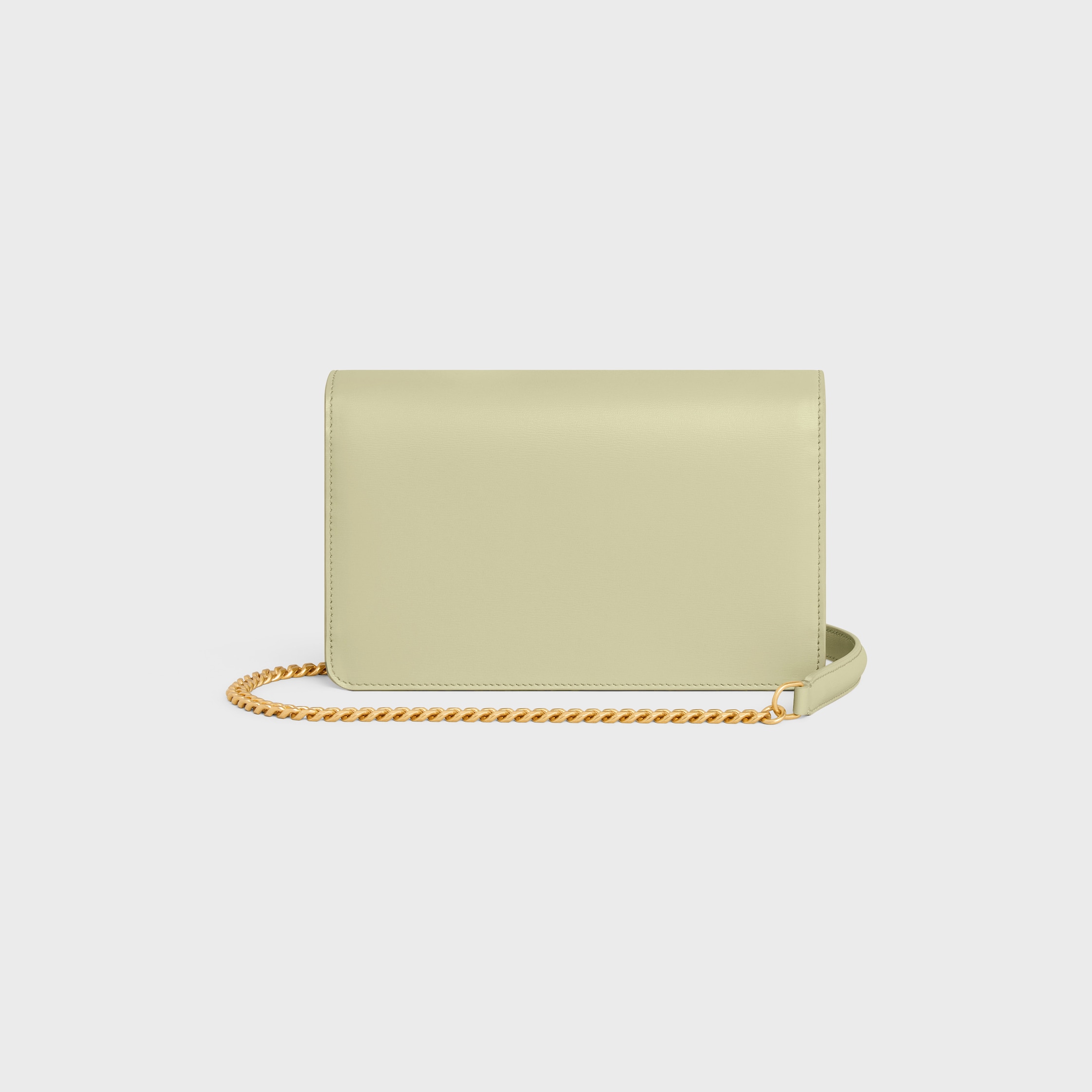 【CELINE】VIPセール！Margo チェーンウォレット テキスタイル Celine Chain Wallet Margo Color Beige W:7.68×H:4.92×D:1.57