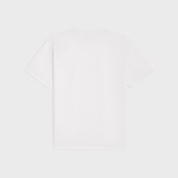 triomphe loose t-shirt IN cotton jersey - OFF WHITE / BLACK -  - 2 | CELINE