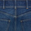 kitty shorts in dark union wash denim - DARK UNION WASH -  - 3 | CELINE