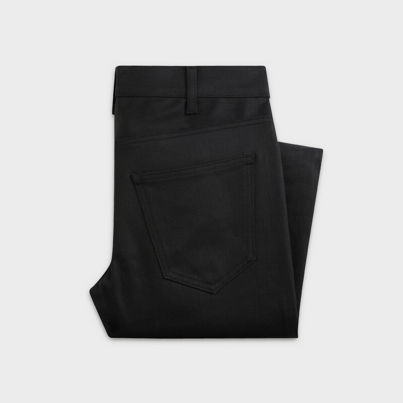 ミディアム ポーチ / グロッシーカーフスキン - ブラック - ポーチ＆モバイルアクセサリー - 1 | CELINE