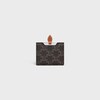 MIRROR WITH POUCH IN TRIOMPHE CANVAS AND CALFSKIN - TAN - BEAUTY ACCESSORIES - 3 | CELINE