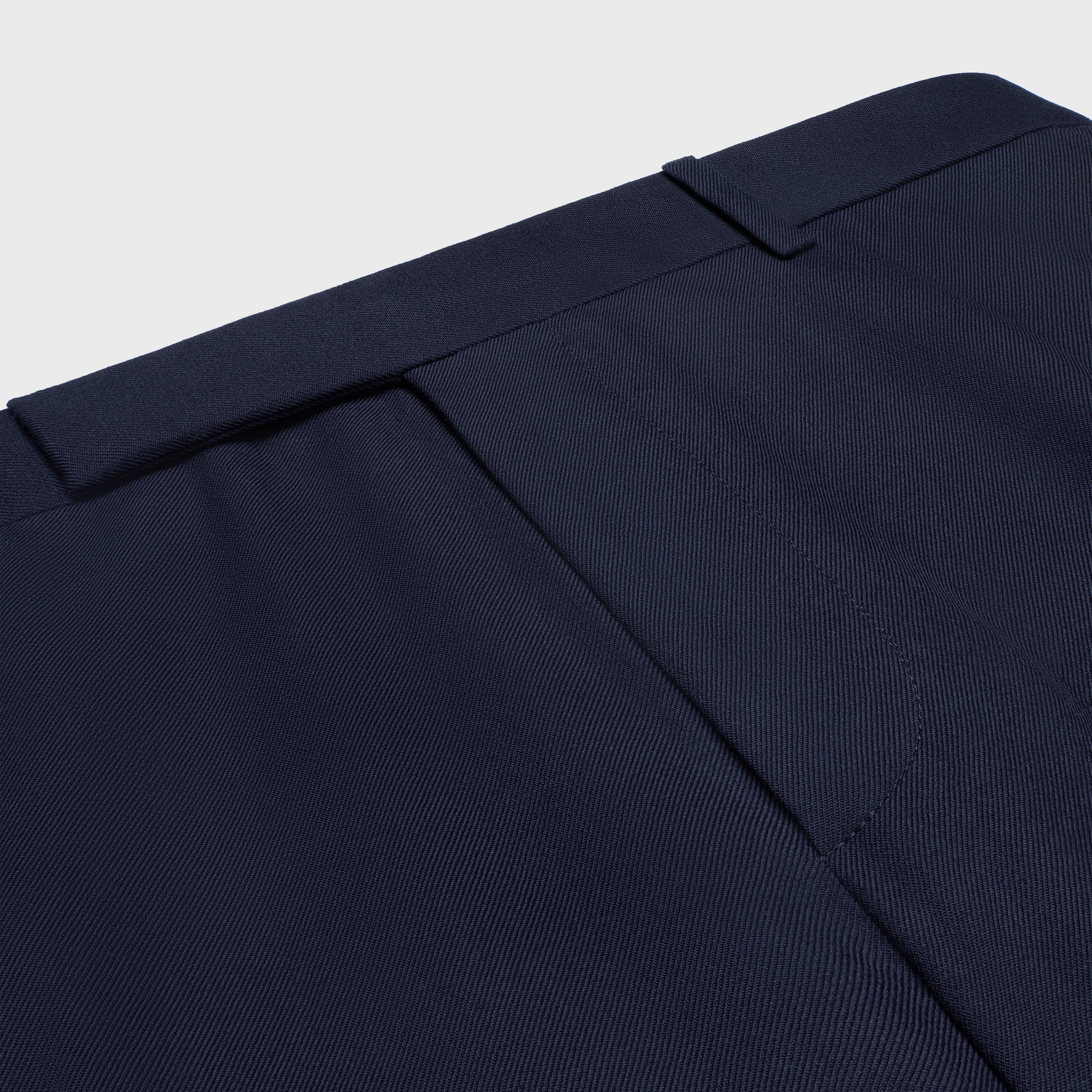 クラシックパンツ / ウールギャバジン - インク | CELINE