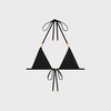 【関税&送料込】Celine Celine Triomphe Triangle Top In Matte triomphe triangle top in matte jersey - Rose Passé | CELINE