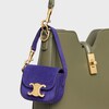 MICRO CLAUDE IN SUEDE CALFSKIN - PURPLE - MORE LINES - 1 | CELINE
