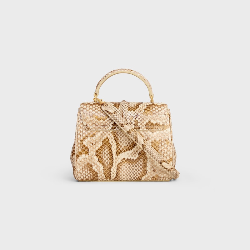 MINI 16 IN PYTHON - NATURAL - MORE LINES - 1 | CELINE
