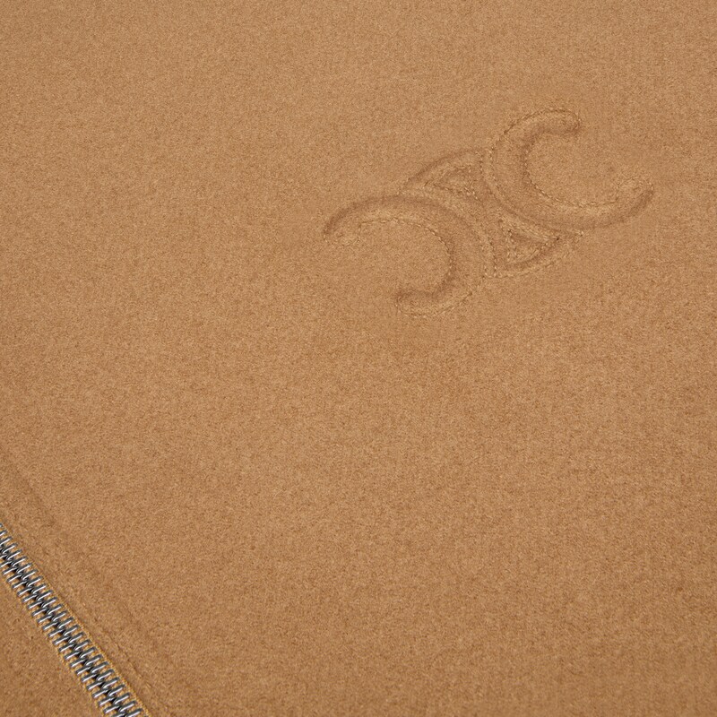 CHAQUETA DE FIELTRO DE LANA - CAMEL -  - 1 | CELINE