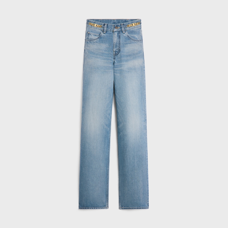 KITTY JEANS IN PISMO WASH DENIM - PISMO WASH -  - 1 | CELINE