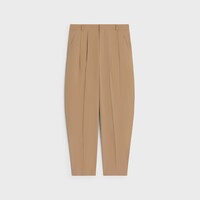 montauk trousers IN cotton twill - BRITISH BEIGE -  - 1 | CELINE