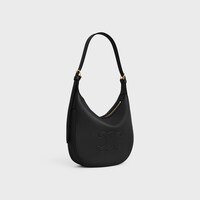 SMALL HELOÏSE BAG IN SUPPLE GRAINED CALFSKIN - BLACK - SHOULDER BAGS - 2 | CELINE
