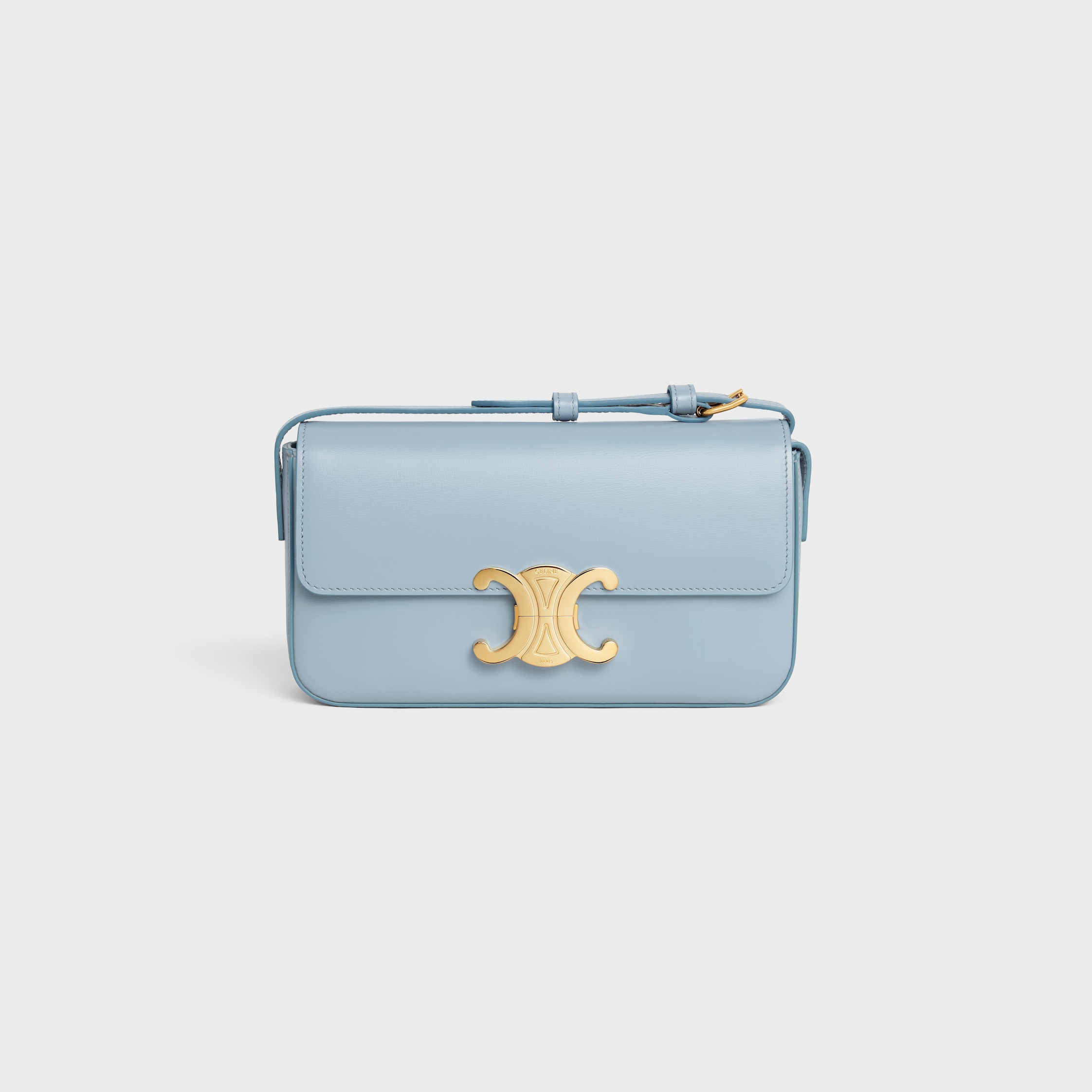 【CELINE】セリーヌ ハンドバッグ レザー　ネイビーブルー CELINE - セリーヌ CELINE ハンドバッグ バッグ レザー