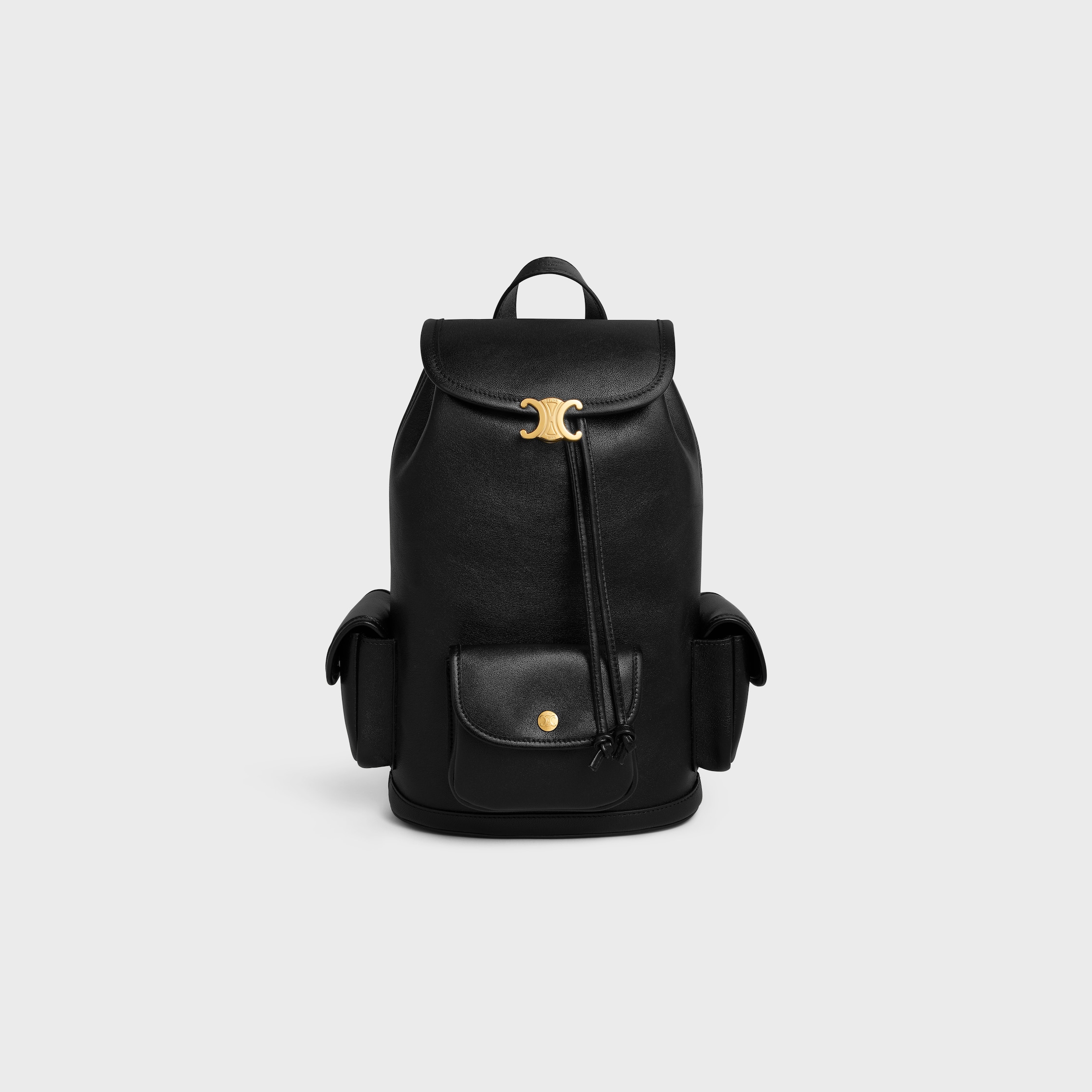 CELINE MINI BACKPACK SOFT TRIOMPHE IN SUPPLE SHINY LAMBSKIN
