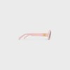 Triomphe 01 sunglasses in Acetate - MILKY PASTEL ROSE -  - 4 | CELINE