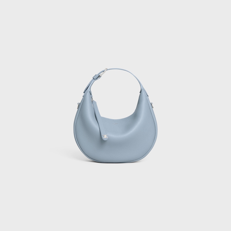 TEEN LULU CELINE DE PIEL DE BECERRO CON TEXTURA GRANULADA - DENIM CLARO - BOLSOS DE HOMBRO - 1 | CELINE