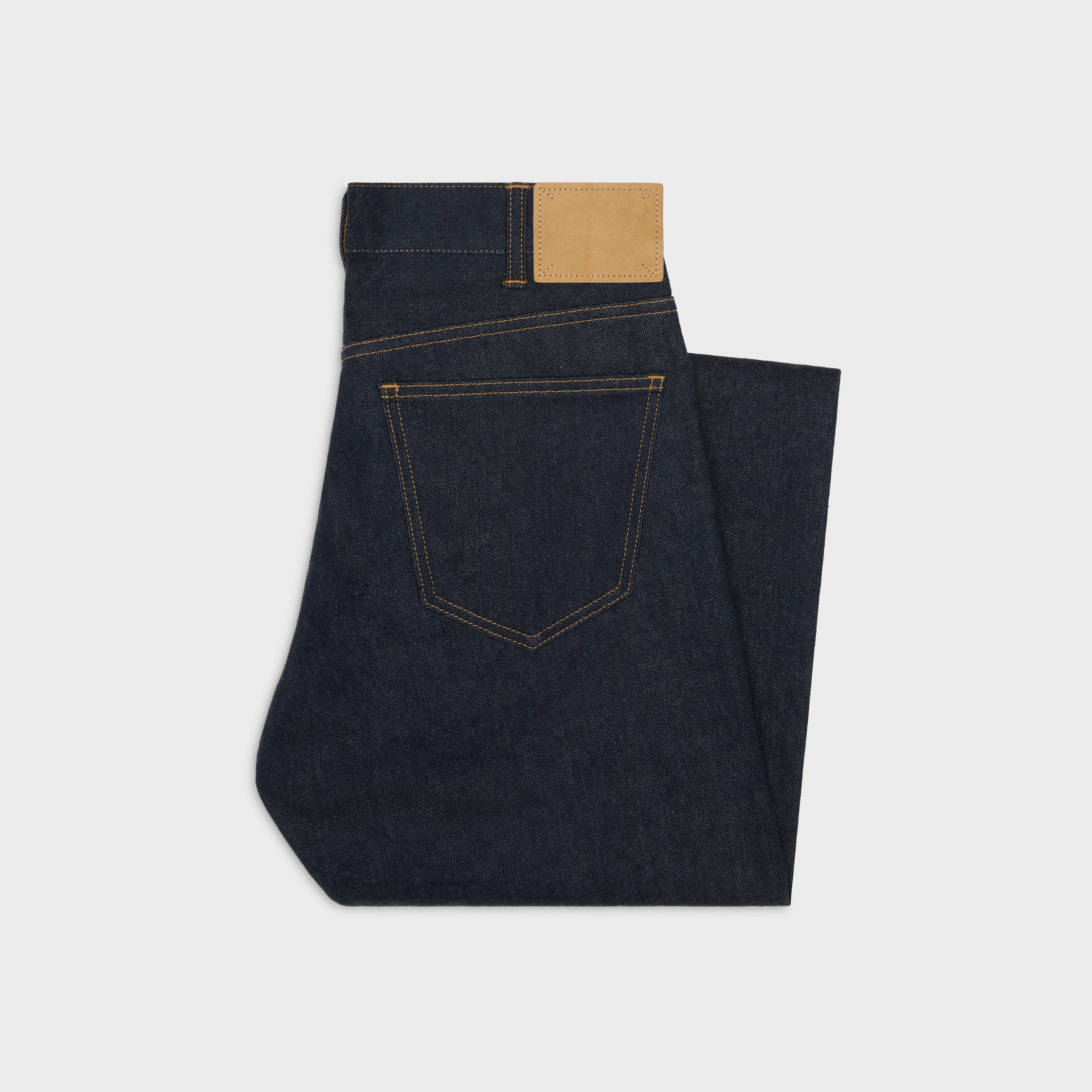 Celine × Hedi Slimane Celine Kurt Denim Blue Marble wash