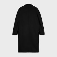 coat IN DOUBLE-FACE CASHMERE - BLACK -  - 2 | CELINE